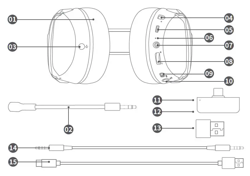 global-sources-W1-Wireless-Headset-fig1