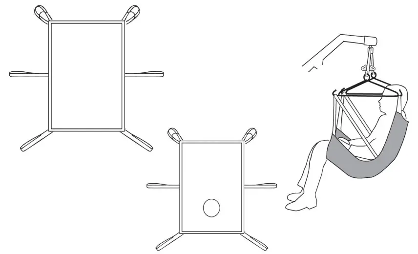 Joerns NA1125 Long Seat Sling