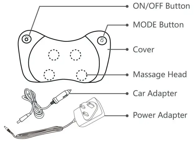 TAURUS WELLNESS TF-MASSAGER-2 Vibro Relax Massager - figure 1