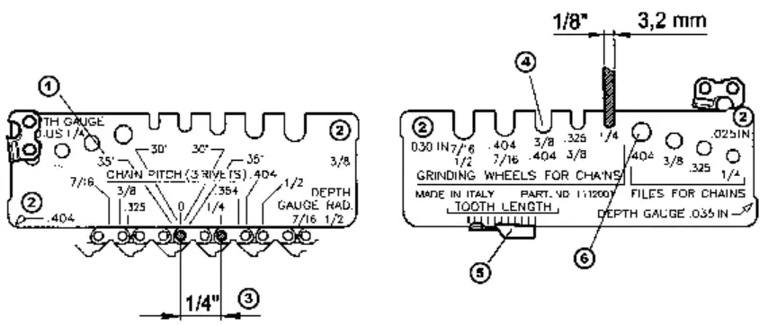 Gude P 2501 S Chainsaw Sharpener - fig11