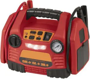 POWERTECH 12V Jump Starter with Air Compressor and Inverter