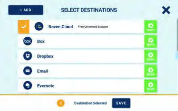 Raven Scanner Original 2nd GENERATION2 destination