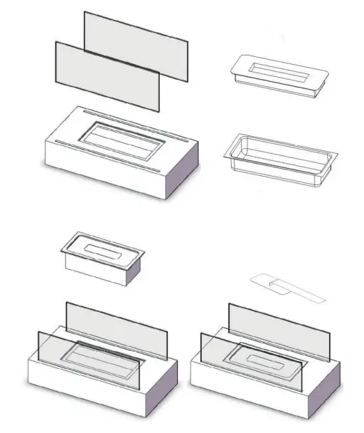 onlyfire FP011 Tabletop Fire Pit with Flame Snuffer - figure 1