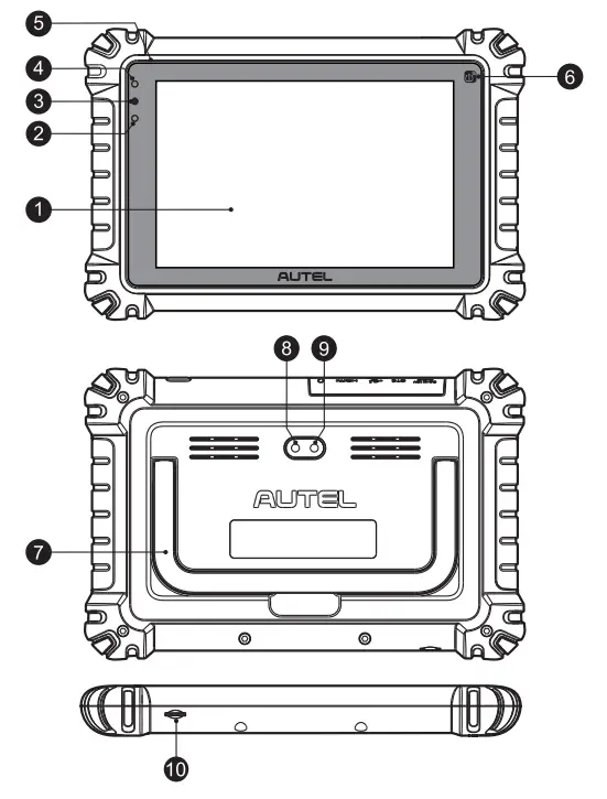 Autel Intelligent Tech MS906 Pro-TS MaxiSys OBD2 Scanner 1