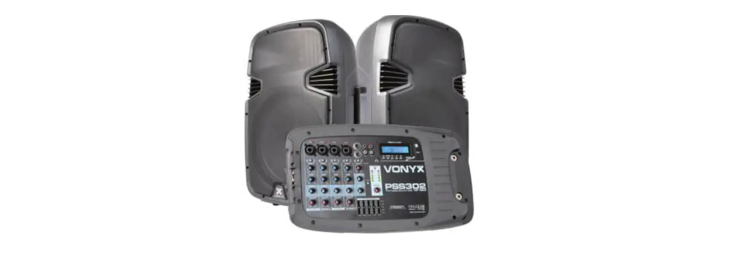 Vonyx Pss302 10-inch Mkii Portable Sound Set Instruction Manual