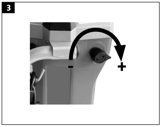 Pressure control knob