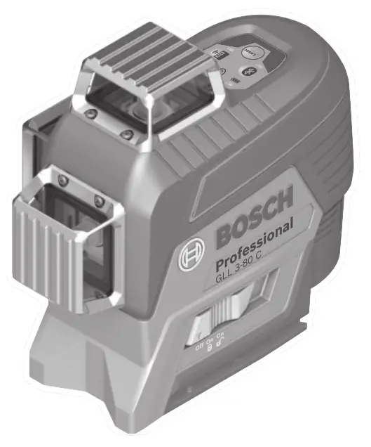 BOSCH 3 80C GLL Professional LINE LASER