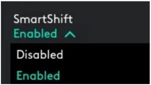 Enable SmartShift