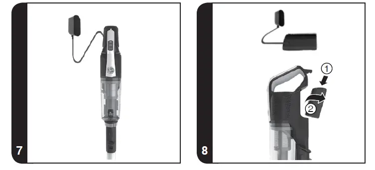 HOOVER H-FREE 500 Cordless Vacuum Cleaner fig 4