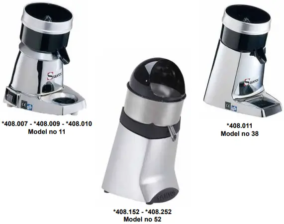 SANTOS 408.007 Novo Citrus Juicer-fig1