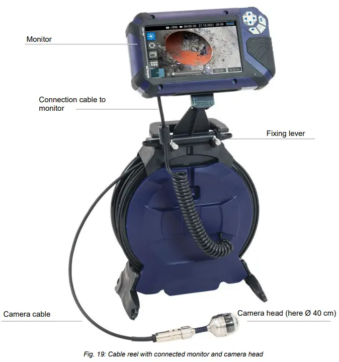 WOHLER VIS 500 Chimney Inspection Camera - fig19