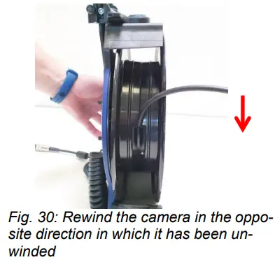 WOHLER VIS 500 Chimney Inspection Camera - fig35