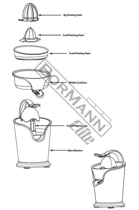 BORMANN-BHA1915-Juicer-FIG-1