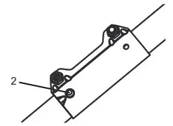 greenworks pro String Trimmer -ASSEMBLE THE SHAFT 2