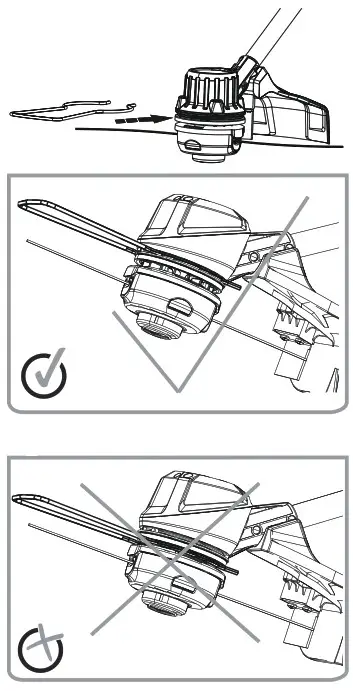 greenworks pro String Trimmer - ATTACH THE EDGE GUIDEATTACH THE EDGE GUIDE