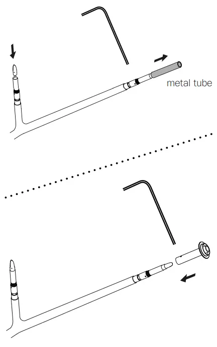 BOCCI 28.5a.1 LED Ceiling Lamp - branch by unscrewing