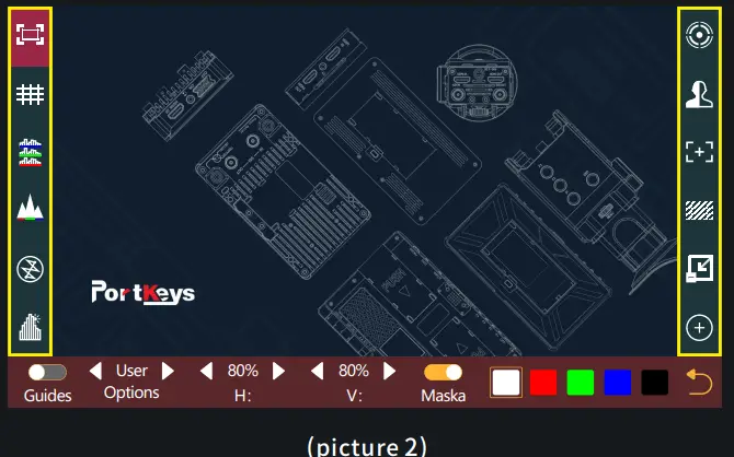 PortKeys BM5WR 2200nit Anti-Fingerprint 5.5-Inch Wide Color Gamut Screen-fig11