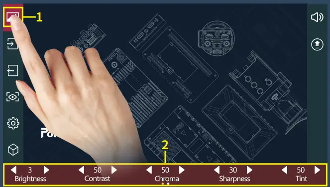 PortKeys BM5WR 2200nit Anti-Fingerprint 5.5-Inch Wide Color Gamut Screen-fig23