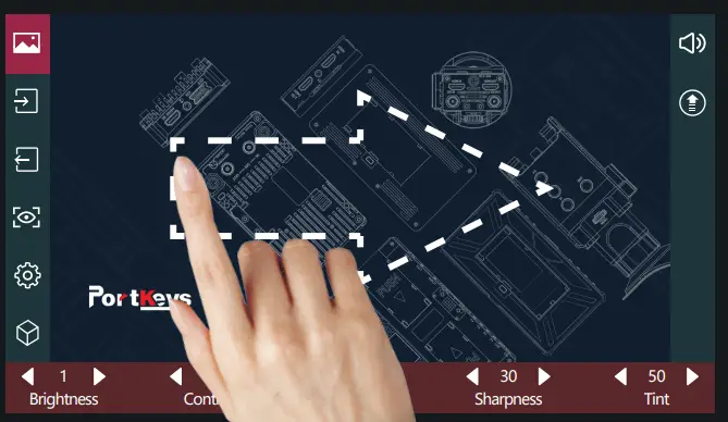 PortKeys BM5WR 2200nit Anti-Fingerprint 5.5-Inch Wide Color Gamut Screen-fig4