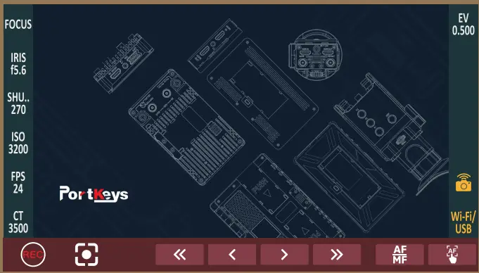 PortKeys BM5WR 2200nit Anti-Fingerprint 5.5-Inch Wide Color Gamut Screen-fig53