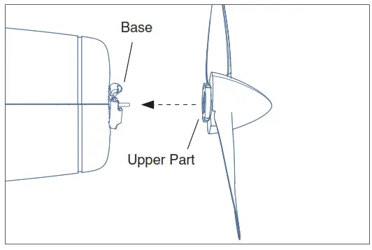MODSTER BF 109 E 400mm Electric Motor Plane - 15