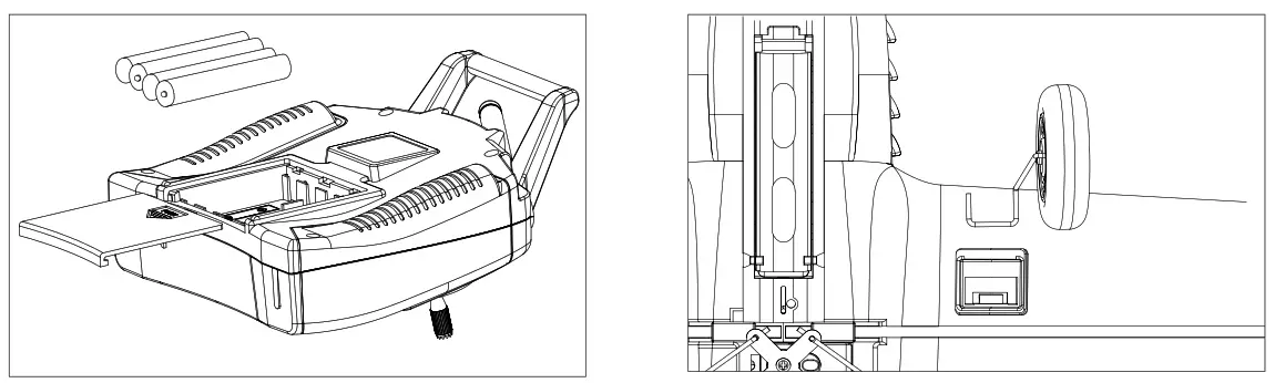 MODSTER BF 109 E 400mm Electric Motor Plane - 2