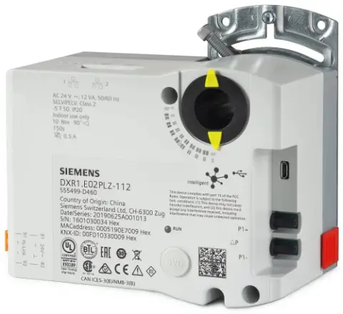 SIEMENS DXR1 E02PLZ 112 Pressure Sensor
