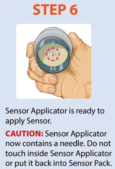 FreeStyle Libre 2 Flash Glucose Monitoring System User Guide - Assemble and Apply Sensor to the back of your upper arm