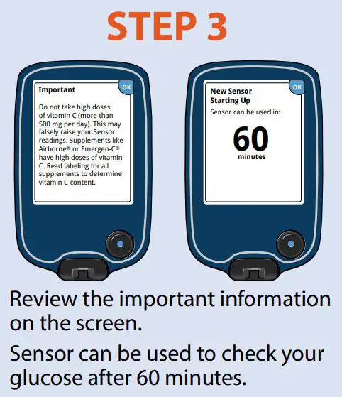 FreeStyle Libre 2 Flash Glucose Monitoring System User Guide - Start new Sensor with Reader