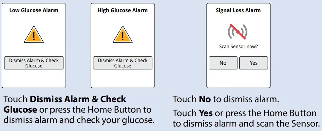 FreeStyle Libre 2 Flash Glucose Monitoring System User Guide - Using Alarms