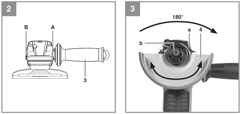 Einhell AXXIO Cordless Angle Grinder- 2