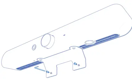 Heckler H891 AV Credenza Mini for Video Conferencing Meeting Rooms-fig10