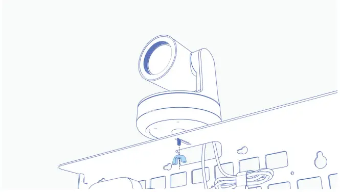 Heckler H891 AV Credenza Mini for Video Conferencing Meeting Rooms-fig15