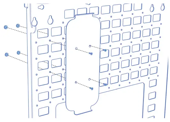 Heckler H891 AV Credenza Mini for Video Conferencing Meeting Rooms-fig6