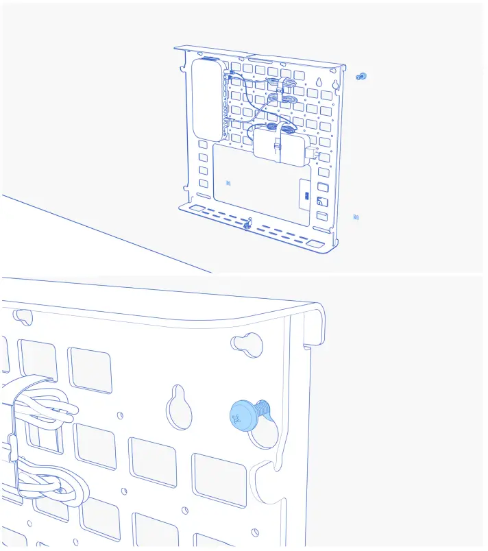 Heckler H891 AV Credenza Mini for Video Conferencing Meeting Rooms-fig7
