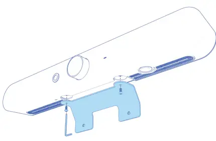 Heckler H891 AV Credenza Mini for Video Conferencing Meeting Rooms-fig9