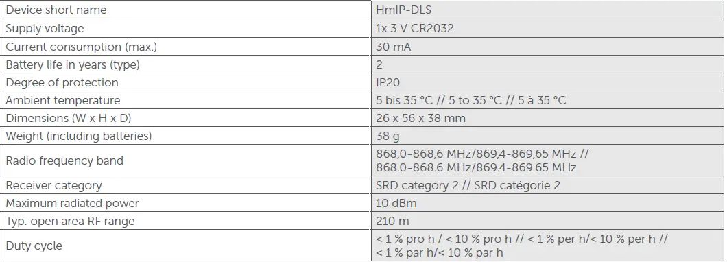 homematic IP Wireless Door Lock Sensor FIG (14)..