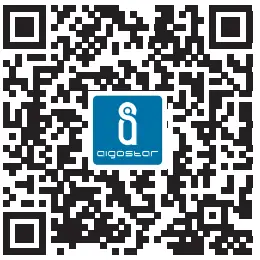 aigostar 300104LDS Mini Electric Kettle - qr codr