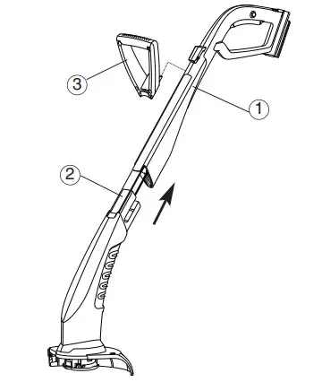 GARDENA 8844 SmallCut 300 Accu Turbotrimmer - Figure 1