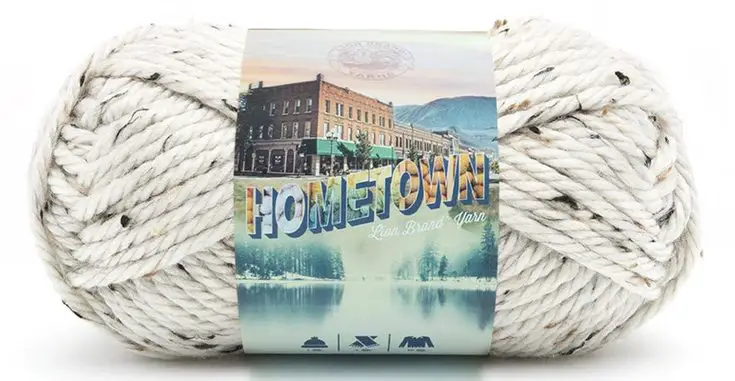 LION BRAND M21174 HT MIDNIGHT BRIOCHE COWL --tt