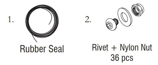 BUSHWACKER Forge Fender Flares Set of 4 - Figure 1