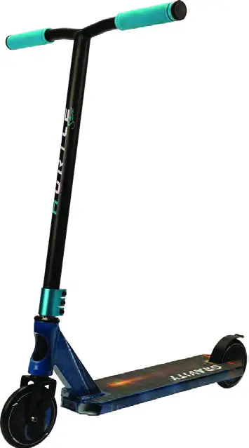 HURTLE HURTUN20 Lightweight Street Stunt Scooter