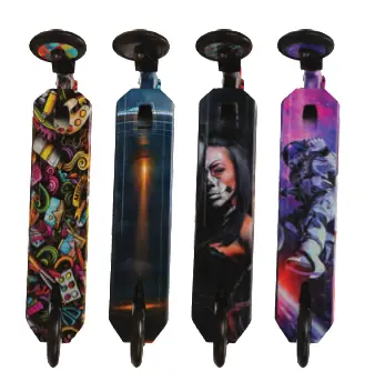 HURTLE HURTUN27 Lightweight Street Stunt Scooter- crowdy