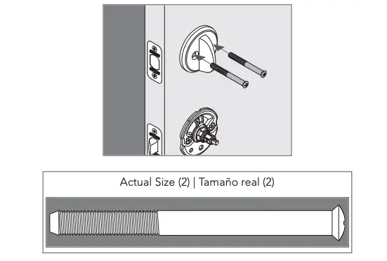 Install the thumbturn a