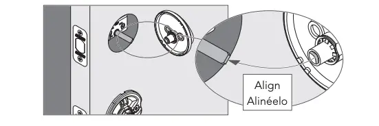 Install the thumbturn