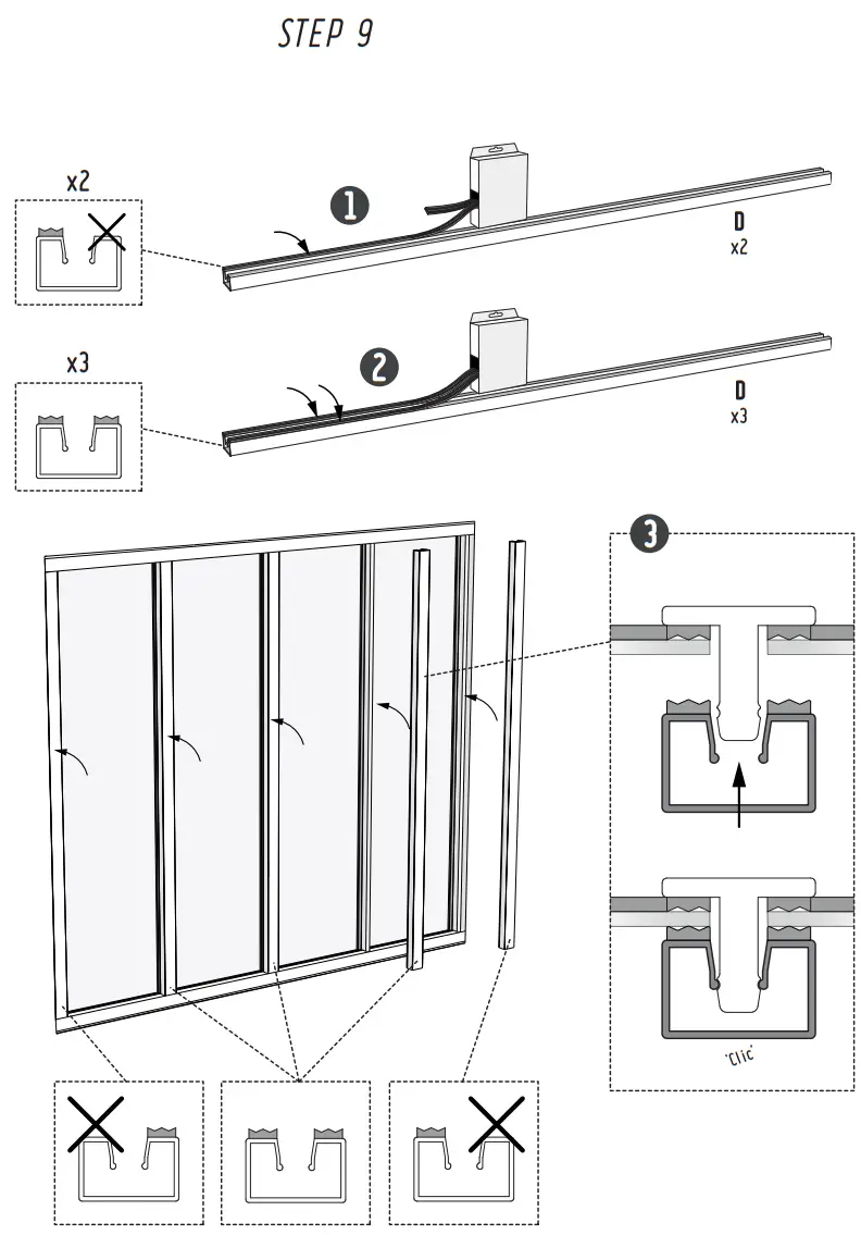 Kit atelier 4 Panels Glass Window - fig 11