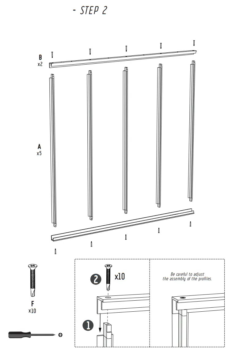 Kit atelier 4 Panels Glass Window - fig 3