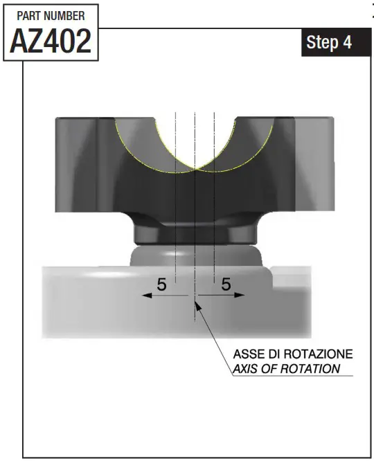 rizoma AZ402 Handlebar Risers - Riser kit 7