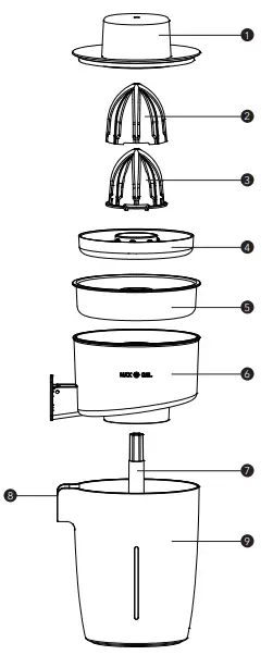 PROZIS-XQueez-Citrus-Juicer-FIG-1