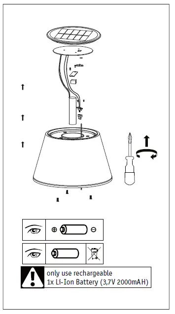 Paulmann 943.09 Solar LED Lamp fig 5